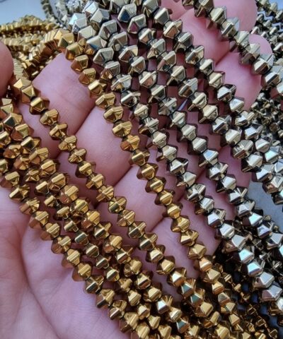 Petek Rondela Hematit Dogal Tas 5x5 1