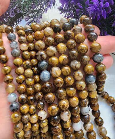 Pietersite Dogal Tas Dizi 3