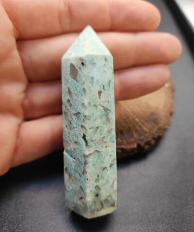 Piramit Amazonit Tasi Masaustu Aksesuari