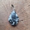 Piramit Karli Obsidyen Tasi Kolye Ucu 2
