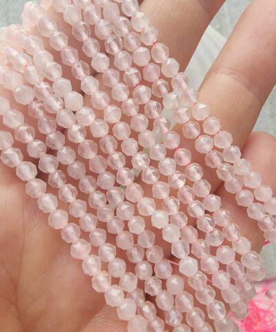 Piramit Pembe Kuvars Dogal Tas Dizi 2