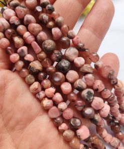 Rodonit Doğal Taş Dizi Amorf Şekilli