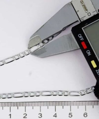 Rodyum Kaplama 4 Mm Kuyumcu İsi Taki Zinciri