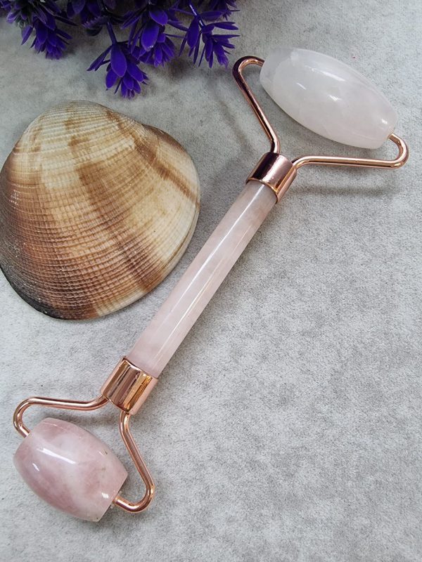 Roller Pembe Kuvars Tasi Masaj Aleti 3