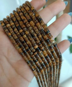 Rondela Kaplan Gözü Doğal Taş 4x2 MM