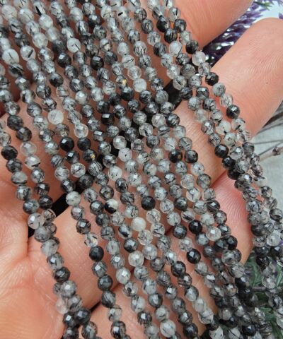 Rutil Kuvars Faset Kesim 2 Mm Dogal Tas 8