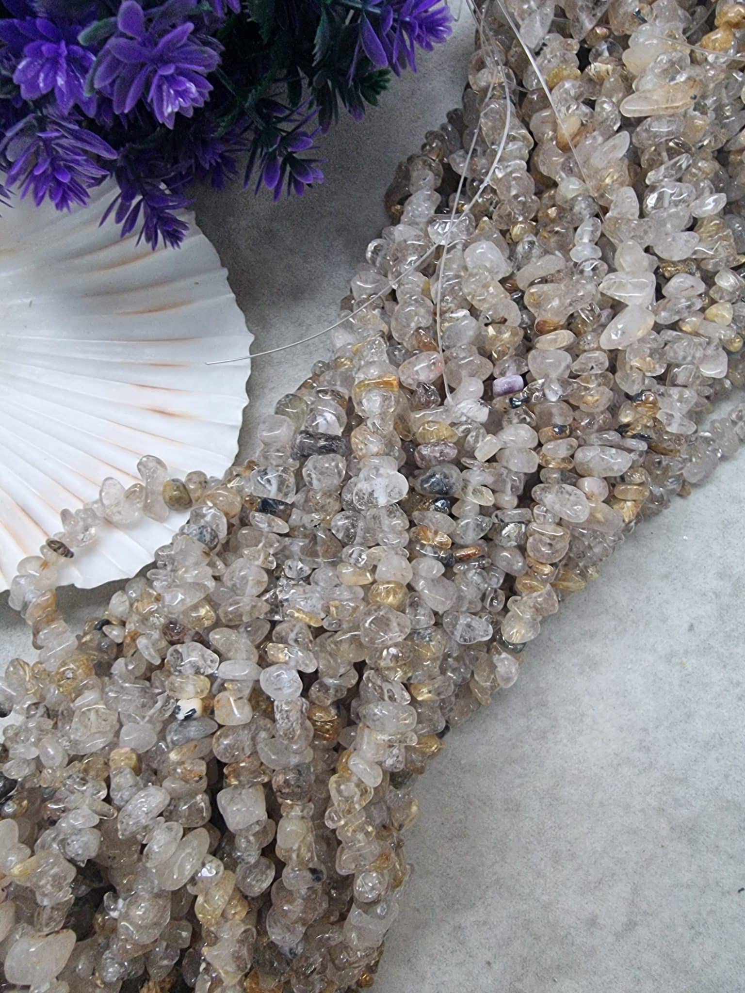 Rutil Kuvars Kirik Dogal Tas 4