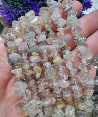 Rutil Kuvars Kirik Dogal Tas