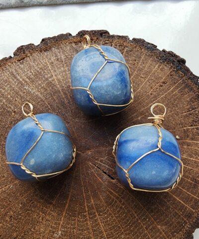 Sargili Angelit Tamburlanmis Dogal Tas 2