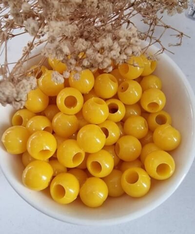 Sarı Sazan Boncuğu 10MM