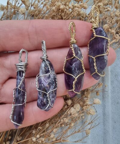 Sarkit Ametist Kolye Ucu