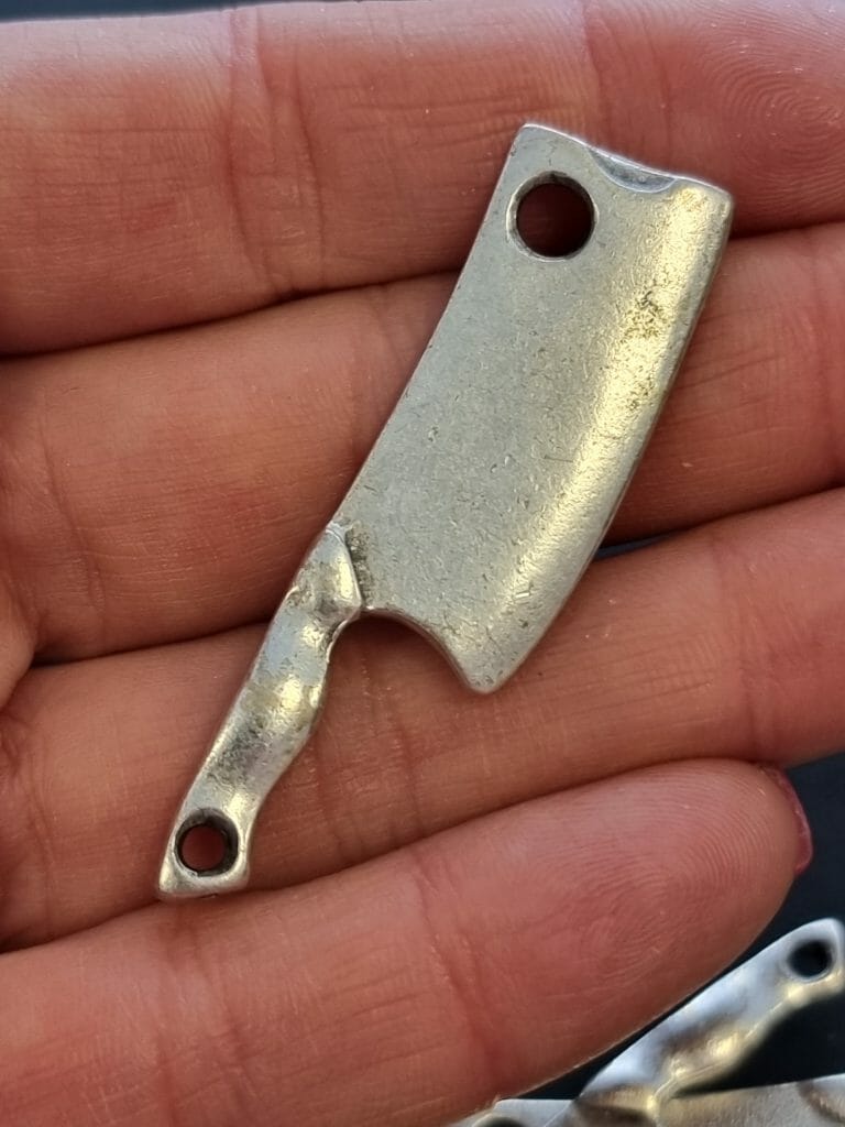 Satir Zamak Dokum Kolye Ucu 4