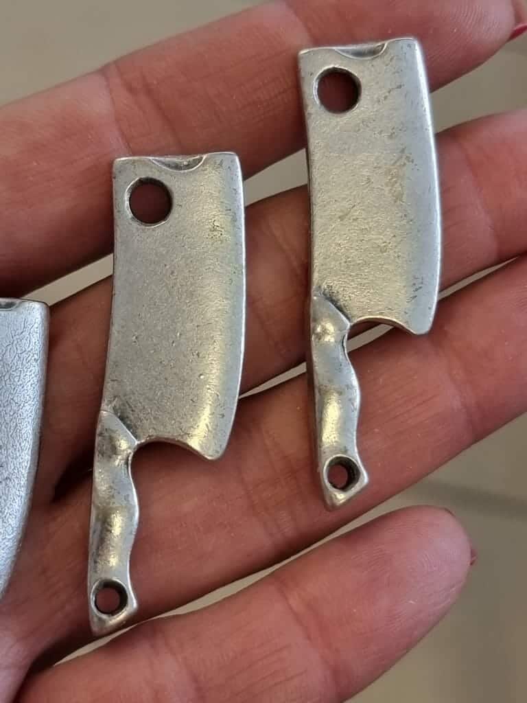 Satir Zamak Dokum Kolye Ucu