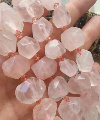 Sekilsiz Cokgen Kuvars Dogal Tas 5