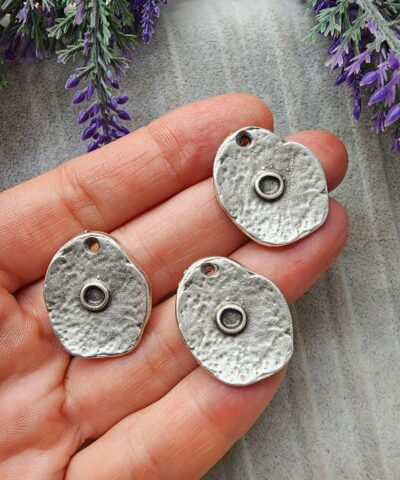 Sekilsiz Oval Kolye Ucu