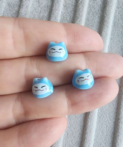 Seramik Maneki Neko Bolluk Bereket Kedisi 509