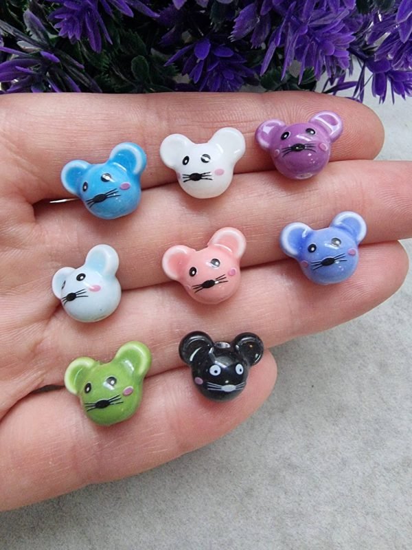 Seramik Mickey Fare Bileklik Malzemesi