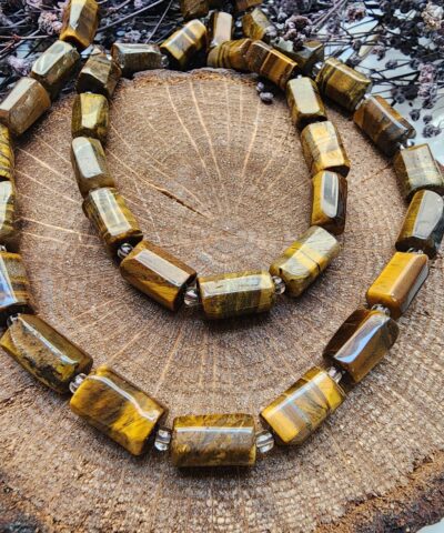 Silindir Kaplan Gozu Dogal Tas Dizi