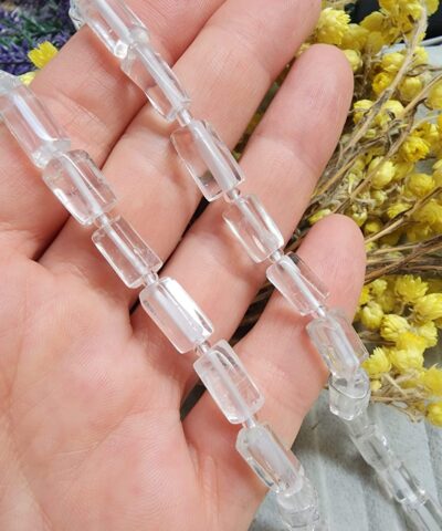 Silindir Kristal Kuvars Doğal Taş