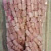 Silindir Pembe Kuvars Dogal Tas Dizi 2