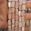 Silindir Pembe Kuvars Dogal Tas Dizi 7