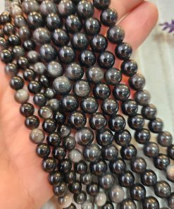 Silver Obsidyen Doğal Taş Dizi