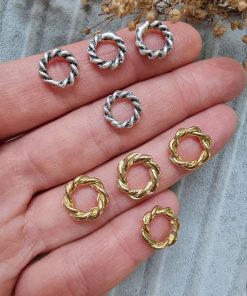 Simit Şekilli Takı ve Kolye Ara Sallantı Aparatı