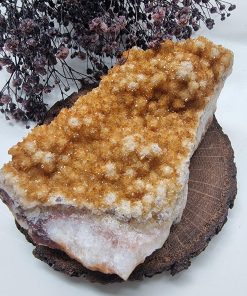 Sitrin Doğal Kristal Kütle XXL