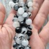 Siyah Rutil Kuvars Dogal Tas Dizi 8 Mm 2
