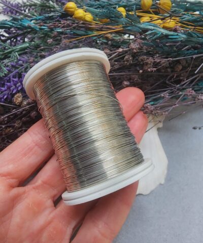 Tac Teli Bakir Lak Kaplama Gumus 2