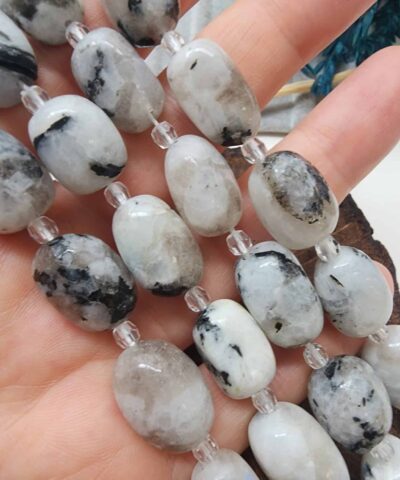 Tambur Ay Tasi Dogal Tas Dizisi 10 Mm