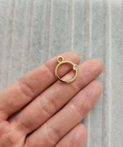 Taşlı Çerce Objeler Kolye Ucu - 501