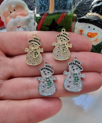 Tasli Kardan Adam Kolye Ucu 3