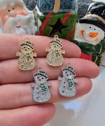 Tasli Kardan Adam Kolye Ucu 4