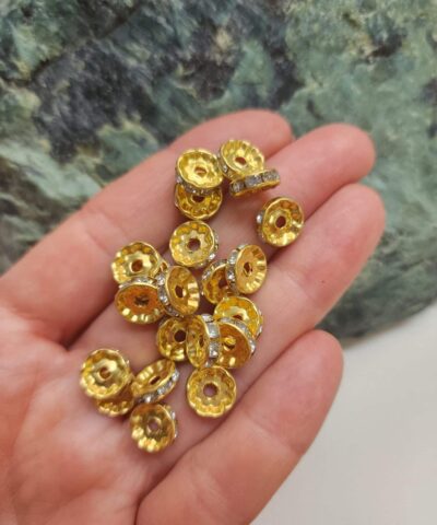 Tasli Rondela Gold 10 Mm