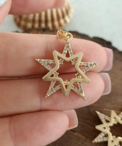 Telkari Yildiz Zirkon Tasli 2