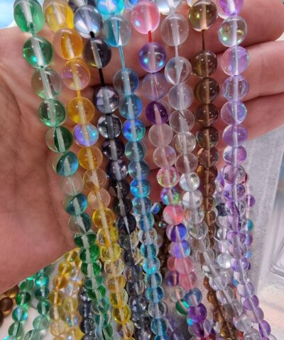 Termal Kuvars Dogal Tas Boncuk 2