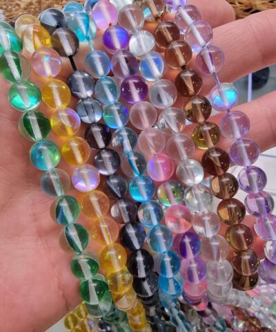 Termal Kuvars Dogal Tas Boncuk 3