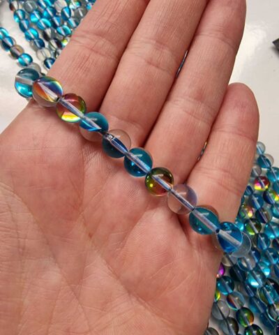 Termal Kuvars Dogal Tas Boncuk 504