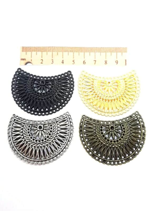 Tig Orgu Yarim Kolye Ucu 2