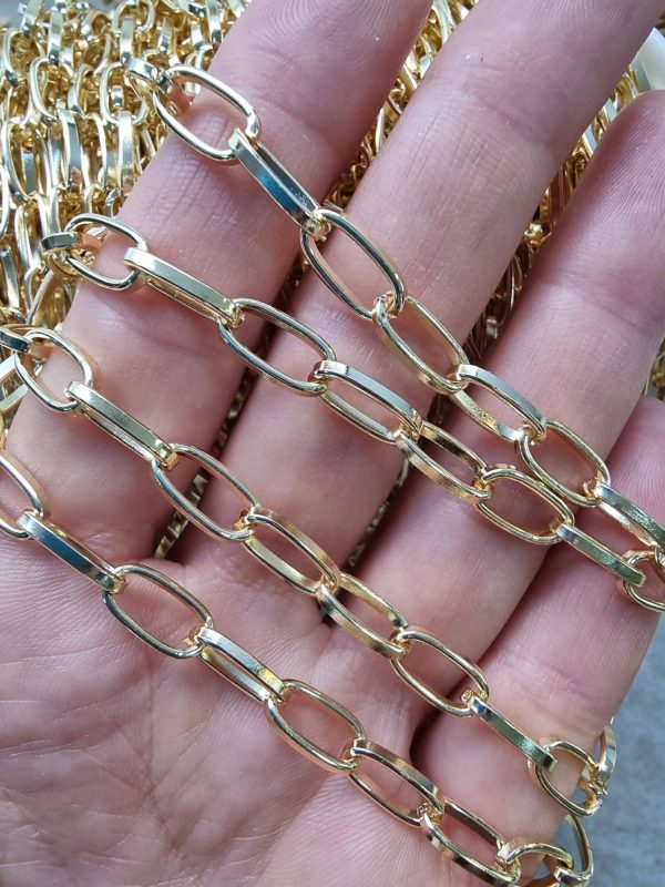 Tombul Ataç Takı Zinciri 6x10 MM - Görsel 4