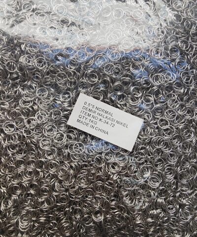 5 MM Toptan Metal Halka 100 Gr - 502