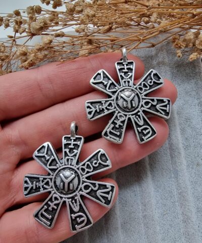 Turk Kayi Boyu Motifli Kolye Ucu 2