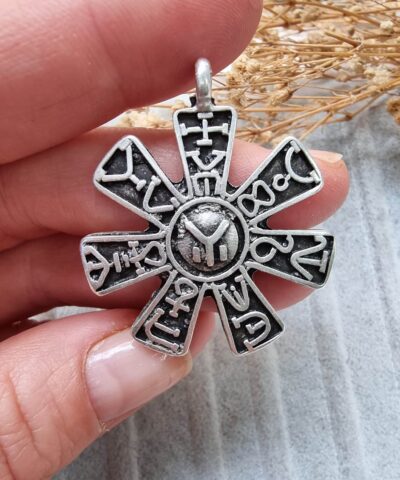 Turk Kayi Boyu Motifli Kolye Ucu