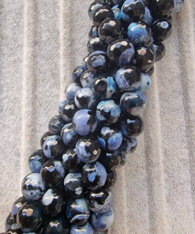 Turkuaz Akik Dogal Tas Faset Kesim 8 Mm 2