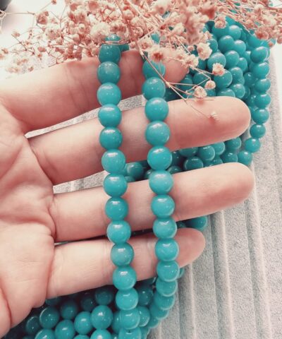 Turkuaz Ceyt Dogal Tas 8 Mm 3