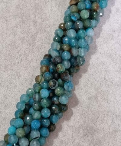 Turkuaz Faset Kesim Akik Dogal Tas 3