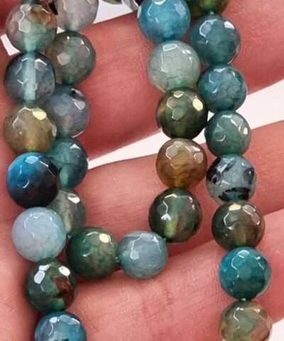 Turkuaz Feset Akik Dogal Tas 2