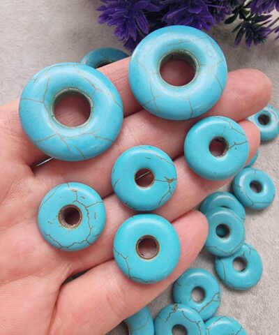 Turkuaz Halka Dogal Tas 2