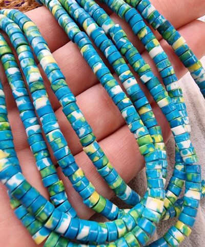 Turkuaz Varisit Dogal Tas Dizi